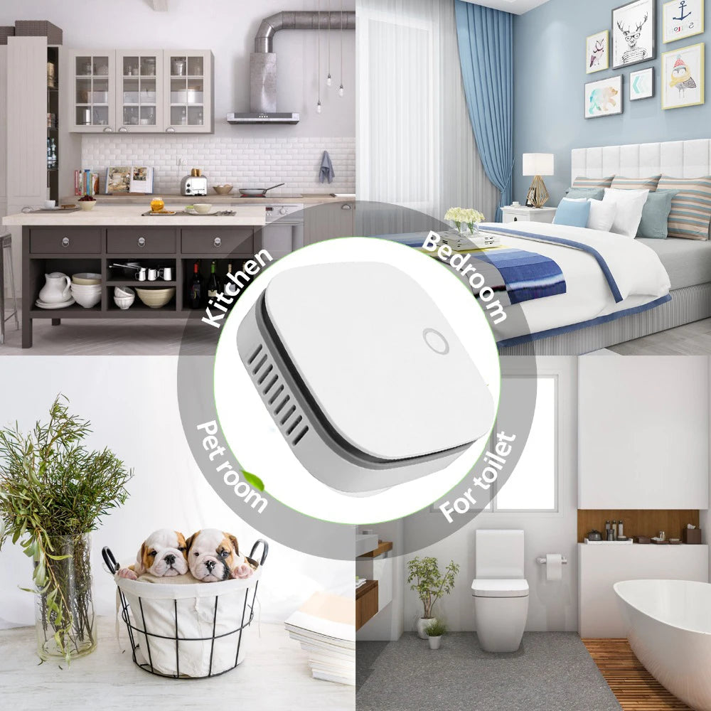 Digital Air Purifier-বাথরুম,ফ্রিজ,রান্না ঘরের দুর্গন্ধ ও জীবাণু মুক্ত করুন নিমিষেই